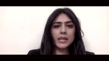 एंकर आकांक्षा जी के साथ पब्लिक ऐप पर की बातचीत।