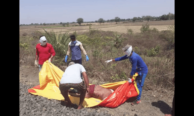 ट्रेन से कटकर हुई युवक की मौत मंदिर पर प्रसाद चढ़ाने गया था युवक