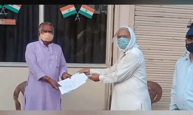 आशाराम बापू की शीघ्र रिहाई के लिए योग वेदांत सेवा समिति द्वारा भारत के महामहिम राष्ट्रपति महोदय के नाम गुना विधायक गोपी लाल जी जाटव  को ज्ञापन दिया गया एवं पूज्य बापूजी की शीघ्र रिहाई की मांग की