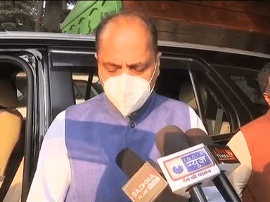 मुख्यमंत्री श्री जयराम ठाकुर जी ने मीडिया प्रतिनिधियों से बातचीत की।