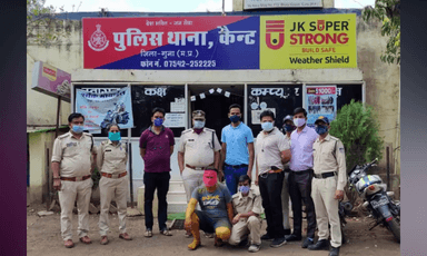 शव शिनाख्ती के 48 घंटे के भीतर किया अंधे कत्ल का पर्दाफाश
बदरवास निवासी ब्यूटी पार्लर संचालक महिला का प्रेमी ही निकला हत्यारा