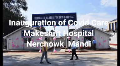 माननीय मुख्यमंत्री जी के दिशानिर्देशों के तहत राज्यभर में मेकशिफ्ट कोविड अस्पतालों का निर्माण युद्धस्तर पर किया जा रहा है।

नेरचौक में भी 7 करोड़ रुपए से निर्मित मेकशिफ्ट कोविड अस्पताल का लोकार्पण।