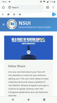 Online nsui join kaise kare India
