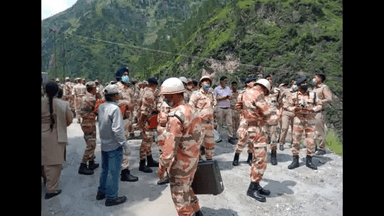 किन्नौर भूस्खलन हादसे में 2 की मौत और 10 को बचाया गया, 40 से अधिक के दबे होने की आशंका #किन्नौर_हादसा