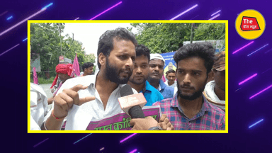 एयरपोर्ट और एम्स की मांगों को लेकर जन अधिकार पार्टी का साइकिल जुलूस