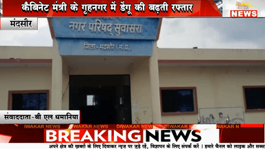 मंदसौर। कैबिनेट मंत्री के गृहनगर में डेंगू की बढ़ती रफ्तार