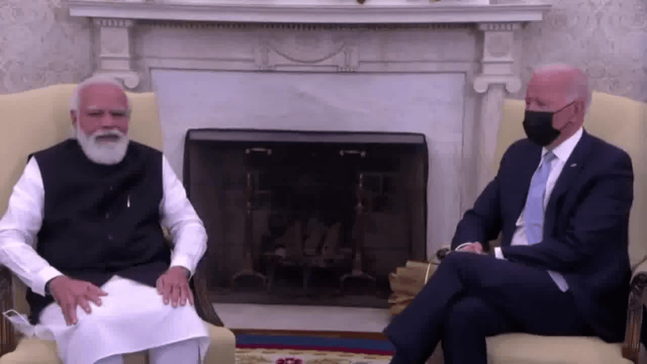 भारतीय मीडिया का बर्ताव अमेरिकी प्रेस से बहुत बेहतर है: PM मोदी के साथ बैठक में US राष्ट्रपति बाइडन #मोदी #बाइडन