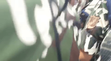 आज एनएसयूआई के राष्ट्रीय महासचिव विशाल चौधरी जी पर दिल्ली पुलिस द्वारा बर्बरता पूर्वक लाठीचार्ज किया गया उनका दोष यह था कि इस घोटालेबाज सरकार के खिलाफ वह अपनी आवाज बुलंद कर रहे थे ।