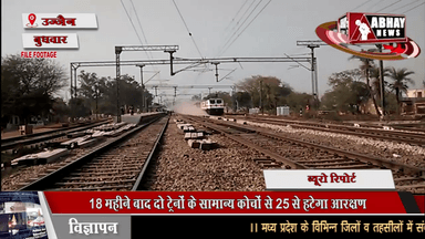 18 महीने बाद दो ट्रेनों के सामान्य कोचों से  25 से हटेगा आरक्षण, अब बगैर आरक्षण के इन ट्रेनों में यात्रा कर सकेंगे मुसाफिर