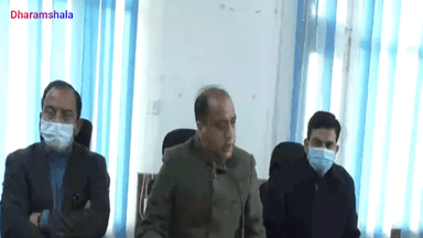 #धर्मशाला,मुख्यमंत्री जय राम ठाकुर ने मीडिया को सम्बोधित करते हुए कही यह बात