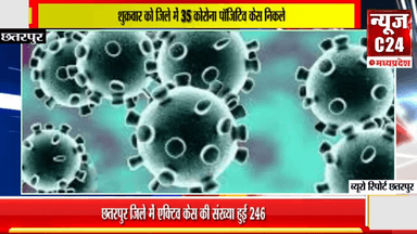 शुक्रवार को जिले में 35 कोरोना पॉजिटिव केस निकले