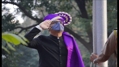 नाशिक: जिल्हाधिकारी कार्यालयात प्रजासत्ताक दिनानिमित्त ध्वजारोहण कार्यक्रम