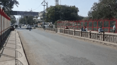 नाशिक: त्रिमूर्ती चौकापर्यंत होणाऱ्या उड्डाणपुलाची तसेच बाधित होणाऱ्या झाडांची महापौरांकडून पाहणी