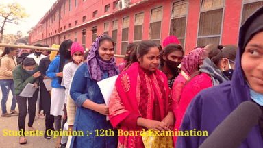 Chemistry के Exam के बाद खुशी से झूम उठी लड़कियां! Bihar Board Inter Exam 2022 by Rahuldevindian #Bihar #motihari