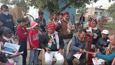 आगरा: ग्रामीण विधानसभा से कांग्रेस प्रत्याशी उपेंद्र सिंह का जनसंपर्क अभियान जारी