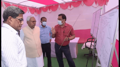 CM नीतीश ने बिहटा-सरमेरा-चंडी-हरनौत पथ का किया निरीक्षण, निर्माण कार्य तेज़ी से पूरा करने के दिए निर्देश #निर्माण_कार्य