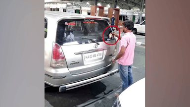 ಬೆಂಗಳೂರು ಉತ್ತರ: ತಿರುಪತಿಯಲ್ಲಿ ಕಾರಿನ ಮೇಲಿದ್ದ ಪುನೀತ್ ಸ್ಟಿಕ್ಕರ್ ತೆಗೆದ ಪ್ರಕರಣ : ಬೆಂಗಳೂರಿನಲ್ಲಿ ತಾಯ್ನಾಡು ರಾಘವೇಂದ್ರ ಆಕ್ರೋಶ