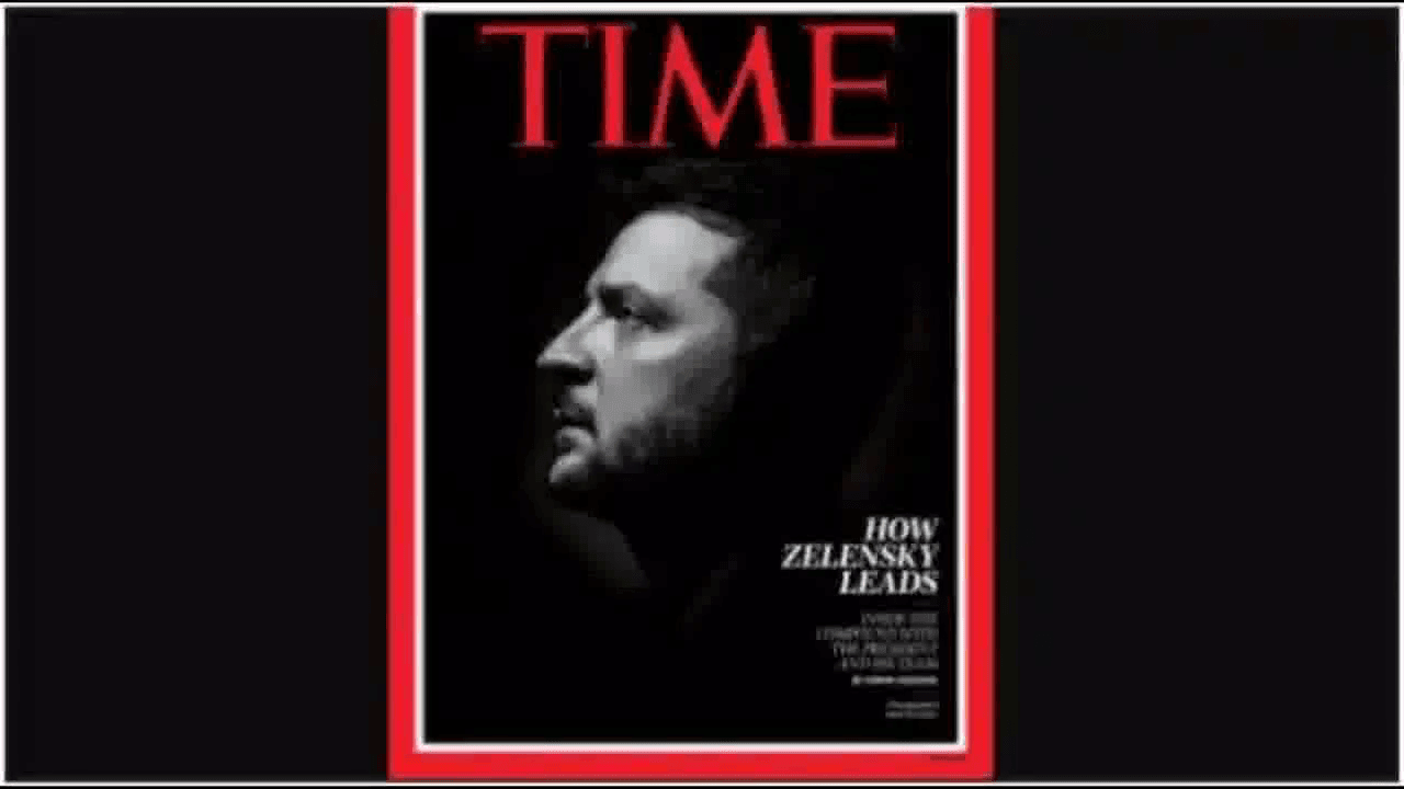 टाइम मैगज़ीन ने यूक्रेन के राष्ट्रपति ज़ेलेंस्की को अपने कवर पर दी जगह #यूक्रेन_संकट