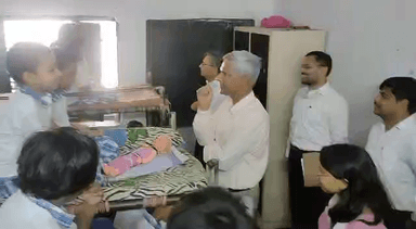 जिला न्यायाधीश एवं जिलाधिकारी द्वारा बाल आश्रय गृह, शोभना ग्रामोद्योग सेवा समिति मुरादाबाद का निरीक्षण किया गया।