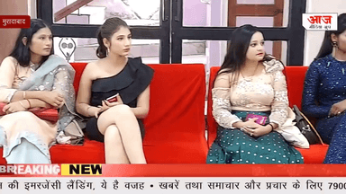 मुरादाबाद मॉडल्स ने रैंप वॉक और डांस के साथ दिखाए जलवे