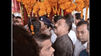 लखनऊ के आनंदी माता मंदिर से चांदी का छत्र व नकदी हुई चोरी, पुजारी से की जा रही है पूछताछ #मंदिर_चोरी #आनंदी_माता