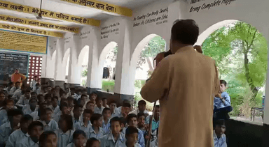 भजन मंडली ने गीतों के माध्यम से जल बचाव को लेकर विद्यार्थियों को किया जागरूक ।
#Savewater