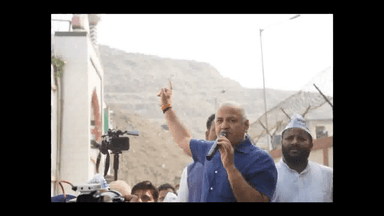 जनता के लिए कूड़ा बड़ा मुद्दा है, BJP ने सिर्फ भ्रष्टाचार किया है: गाज़ीपुर लैंडफिल साइट पहुंचे मनीष सिसोदिया #कूड़ा