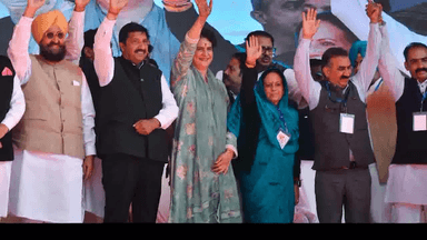 बीजेपी से सिर्फ 0.9% ज़्यादा रहा हिमाचल में कांग्रेस का वोट शेयर, लेकिन उससे 15 सीटें अधिक जीतीं #हिमाचल_चुनाव