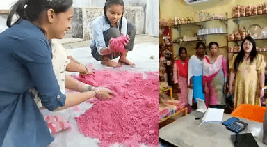 मुंबई हैदराबाद दिल्ली पुणे बेंगलुरु महिला जुड़ी हुई है आज यही मेरी चित्तौड़गढ़ की माता और बहनों के साथ मिलकर काम कर रही