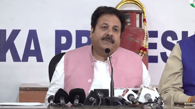 ಬೆಂಗಳೂರು ಪೂರ್ವ: ಈ ಬಾರಿ ಕಾಂಗ್ರೆಸ್ ಪ್ರಚಂಡ ಬಹುಮತ ಪಡೆಯುವ ವಿಶ್ವಾಸವಿದೆ: ಕೆಪಿಸಿಸಿ ಕಚೇರಿಯಲ್ಲಿ ರಾಜೀವ್ ಶುಕ್ಲಾ