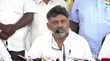 ಬೆಂಗಳೂರು ಪೂರ್ವ: ಯಾರಿಗೂ ಗಾಳ ಹಾಕಿಲ್ಲ, ಈಗಾಗಲೇ ಗಾಳ ನೀರಲ್ಲಿ ಬಿಟ್ಟಾಗಿದೆ: ಕೆಪಿಸಿಸಿ ಕಚೇರಿಯಲ್ಲಿ ಡಿಕೆ ಶಿವಕುಮಾರ್