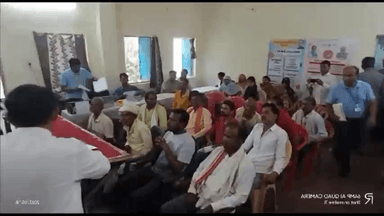 गुना नगर: म्याना पंचायत भवन पर गुरूवार को मुख्यमंत्री जनसेवा अभियान के द्वितीय चरण के आयोजन हेतु लगाया गया शिविर