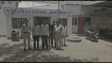 गुना नगर: आरोन थाना पुलिस द्वारा अवैध मादक पदार्थ गांजा सहित नशे के दो सौदागर किये गिरफ्तार