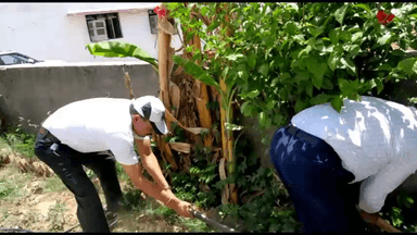 गुना नगर: एसपी व एएसपी ने की बजरंगगढ़ थाने में साफ सफाई, मंदिर के जीर्णोद्धार हेतु एसपी ने अपनी ओर से ₹11,000 की राशि भेंट की