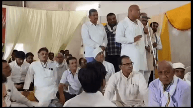 गुना नगर: म्याना में आयोजित हुई कांग्रेस की जिला स्तरीय कार्यकर्ता बैठक, बड़ी संख्या में कार्यकर्ता हुए शामिल