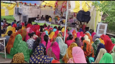 गुना नगर: म्याना में चल रही श्रीमद् भागवत कथा में बड़ी संख्या में पहुंच रहे लोग, 1 जुलाई को भंडारे का होगा आयोजन