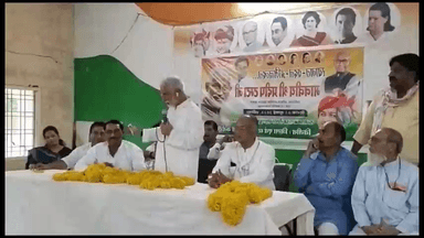 गुना नगर: कांग्रेस के नेता प्रदीप टम्टा ने गुना  का दौरा किया,पत्रकार कॉलोनी स्थित कांग्रेस भवन में संवाददाताओ से की चर्चा