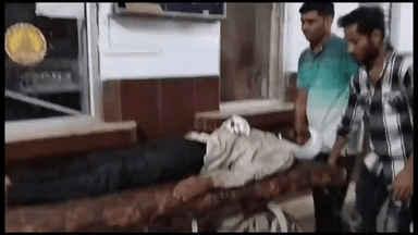 गुना नगर: म्याना रेलवे स्टेशन पर एक व्यक्ति मालगाड़ी के इंजन से टकराने से गंभीर रूप से हुआ घायल, जिला अस्पताल में भर्ती