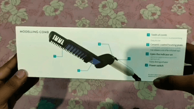 अपने बालों को दीजिए कोई भी स्टाइल, मात्र ₹315 में खरीदिए ये स्ट्रेटनर मॉडलिंग कॉम्ब