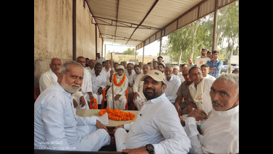 कैथल: विधायक लीलाराम ने मुख्यमंत्री के कार्यक्रम को लेकर 15 गांवों का दौरा कर ग्रामीणों को दिया निमंत्रण