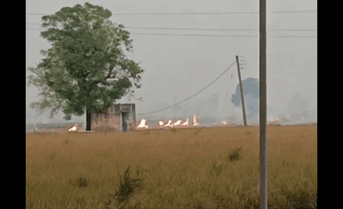 कैथल: शनिवार को कैथल में एयर क्वालिटी इंडेक्स स्तर 195 पर पहुंचा, किसानों से की गई फसल अवशेषों में आग ना लगाने की अपील