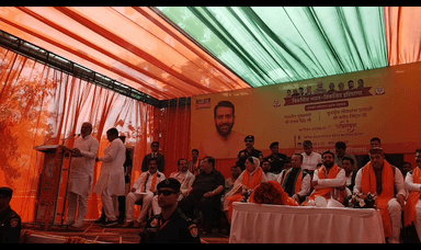 कैथल: कैथल हलका के विधायक लीलाराम गुर्जर ने भाजपा कार्यालय में इंडिया गठबंधन प्रत्याशी सुशील गुप्ता पर साधा निशाना