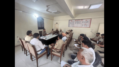 कैथल: कैथल और पंजाब पुलिस तथा क्षेत्र के मौजिज व्यक्तियों के साथ इंटर स्टेट तालमेल बैठक का आयोजन किया गया