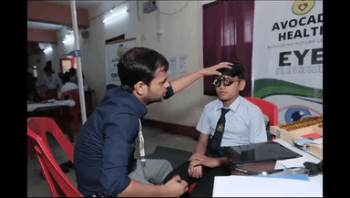 एवोकैडो हेल्थ के द्वारा विद्या विहार स्कूल में तीन दिवसीय स्वास्थ्य जांच कार्यक्रम का हुआ आयोजन