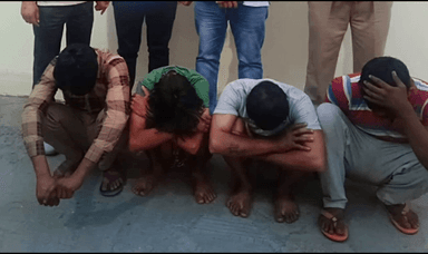 कैथल: करनाल रोड न्यू बायपास से आयशर कैंटर गाड़ी चोरी करने के मामले में स्पेशल डिटेक्टिव यूनिट द्वारा 4 आरोपी गिरफ्तार