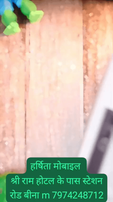 हर्षिता मोबाइल श्री राम होटल के पास स्टेशन रोड बीना,
7974248712