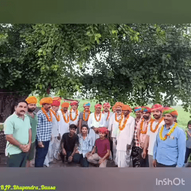 दौसा नगर परिषद के वार्ड 45 बिचल वास गांव में भाजपा नगर अध्यक्ष बनने पर भूपेंद्र सिंह राजपूत का ग्राम वासियों ने किया भावभीना स्वागत, कार्य शैली को बताया लाजवाब