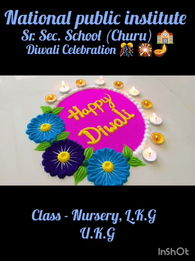 National Public School celebrates Diwali with children