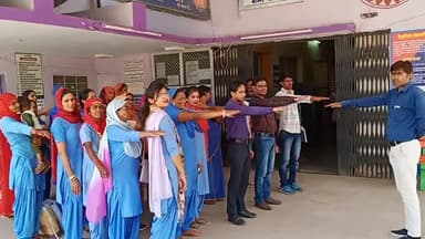 बीकानेर के खाजूवाला में विश्व तंबाकू दिवस पर तंबाकू छोड़ने की ली शपथ