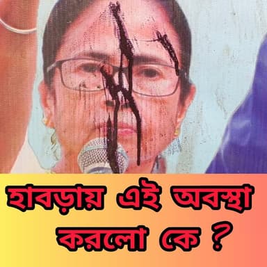 দলনেত্রের মুখে কালি! প্রতিবাদে সরব তৃণমূল #TMC #Habraaitc #AvishekBanerjee #MamtaBanerjee #BJPNEWS